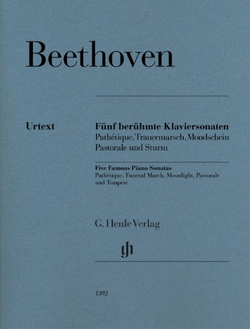 Beethoven. 5 ber?hmte Klaviersonaten f?r Klavier