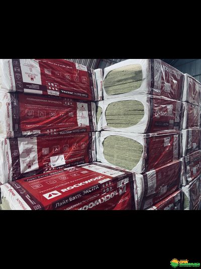 Утеплитель ROCKWOOL ЛАЙТ БАТТС ЭКСТРА 1000х600х50 мм (8 шт; 0,24 куб.м.)