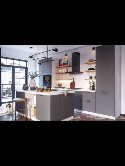 Глетчер Маренго силк модульная кухня