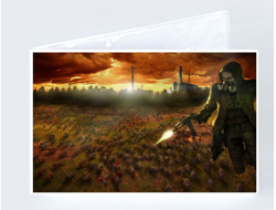 Обложка  на студенческий Stalker/ Сталкер №3