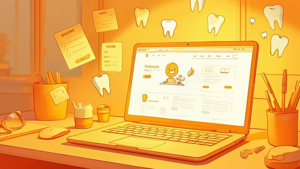 Процесс разработки сайта для стоматологии на конструкторе