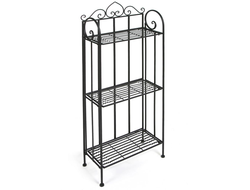 Этажерка угловая кованая 004