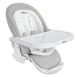 Стульчик для кормления 3в1 Pituso Triola Light Gray/Светло-серый