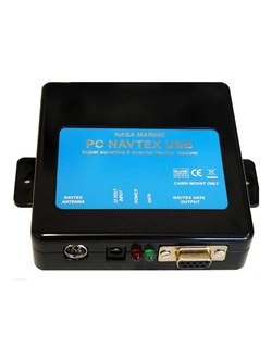 Двухканальный приемник сообщений Nasa PC Navtex Pro USB 115x100x30мм 12В 0.027А 518кГц/490кГц
