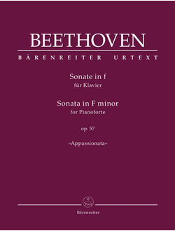 Beethoven, Ludwig van Sonate f-Moll op.57 fur Klavier