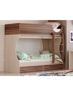 Кровать двухъярусная "Д2"(Олмеко)