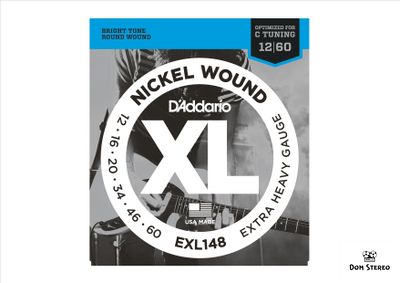 струны для гитары D&#039;ADDARIO EXL148 фото с сайта музыкального магазина domstereo.ru