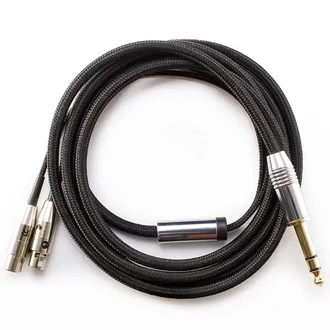 2 x 4-pin mini XLR / 6.3 mm TRS