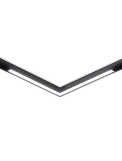 Светильник светодиодный угловой для шинопровода Magnetic GL 3982 BK черный IP20 24W 4200K 48V 300*300*45