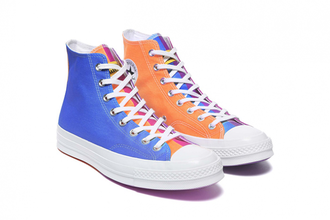 КЕДЫ CONVERSE CHUCK TAYLOR 70 HI CHINA TOWN MARKET UV ACTIVATED РАЗНОЦВЕТНЫЕ ВЫСОКИЕ