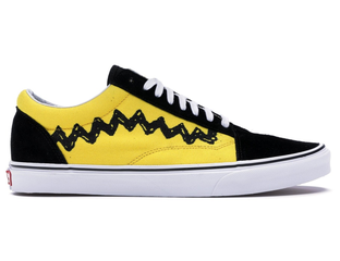Yellow snoopy vans hotsell