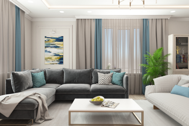 Дизайн-проект частного дома, Подмосковье