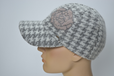 Бейсболка Vizio S 1371 V бело серая