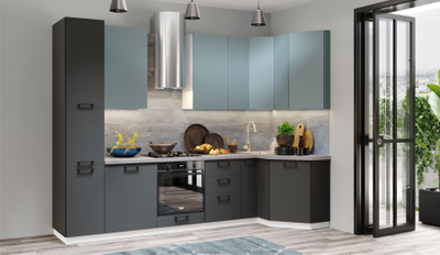 СУМЕРЕЧНЫЙ ГОЛУБОЙ/АНТРАЦИТ