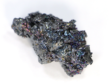 Карборунд, карбид кремния кристаллический (26*15*12 мм, 3 г) №19193