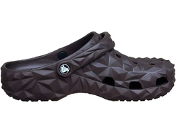 СROCS CLASSIC GEOMETRIC CLOG DARK PURPLE