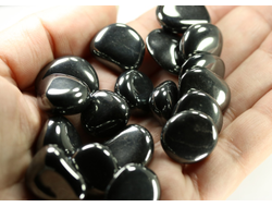 Гематит, галтовка в ассортименте (20-23 мм, вес около  7-9 г) №15177