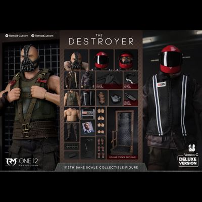 Бэйн, делюкс версия (Том Харди, "Темный Рыцарь: Возрождение Легенды") - Коллекционная фигурка 1/12 SCALE  Destroyer Deluxe Edition (RM001C) - Remad Custom