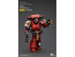 Эрелим Слез Ангела Кровавых Ангелов (Warhammer Horus Heresy) - КОЛЛЕКЦИОННАЯ ФИГУРКА 1/18 Blood Angels Angel's Tears Squad Erelim with Volkite Serpentas (JT00348) - JOYTOY