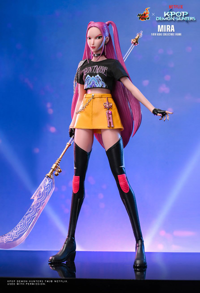 ПРЕДЗАКАЗ - Мира ("Кейпоп-охотницы на демонов") - Коллекционная ФИГУРКА 1/6 Mira KPop Demon Hunters (TMS177) - Hot Toys ?ЦЕНА: 30900 РУБ.?