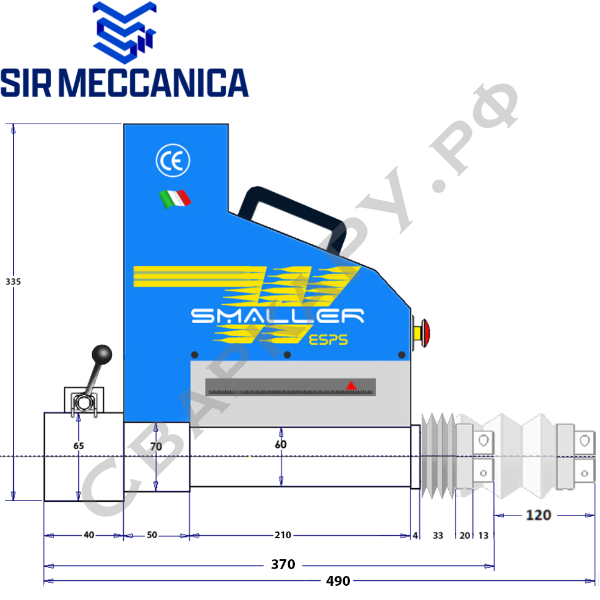 Станок расточно-наплавочный Sir Meccanica W Smaller