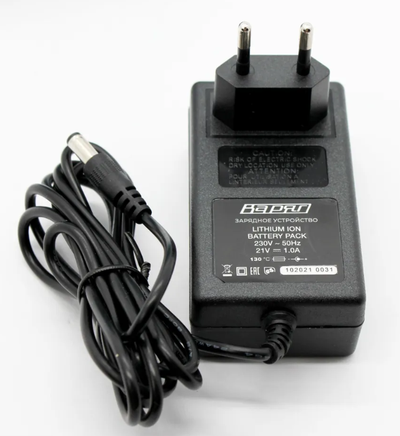 Зарядное устройство ВАРЯГ ЗП-21 (прямой заряд, 21V,  1,0A)