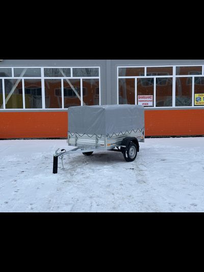 Прицеп «Спутник Expert» (2000х1300х480) увеличенный борт, оцинкованная рама, без подрамника ХИТ ПРОДАЖ!!!