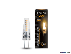 Gauss LED T10 2w 827/840 АС220-240v G4