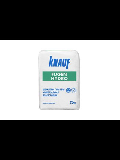 Шпаклевка гипсовая Кнауф Фуген Гидро, 25 кг