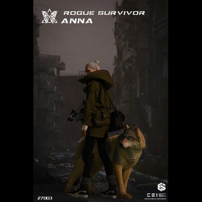 Бродяга Анна - Коллекционная ФИГУРКА 1/6 Rogue Survivor Anna (27003) - CBI x Easy&amp;Simple