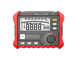Мегаомметр цифровой KT 5205 серия PROLINE для измерения тока (время срабатывания), контактного напряжения, сопротивления петли и других измерений