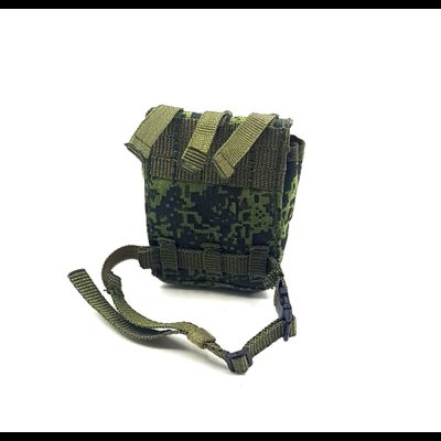 Подсумок для противогаза (цифра) (для коллекционных фигур 30 см) 1/6 (78078s) - (DAMTOYS)