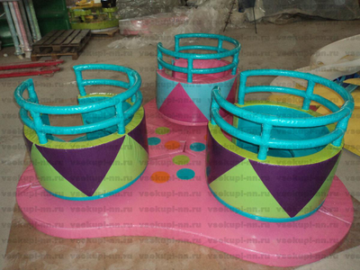 Карусель 4KIDS «Стаканчики» для 3-x