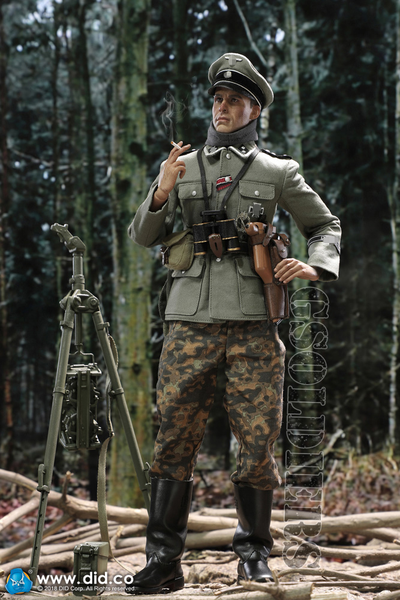 Немецкий командир ФИГУРКА 1/6 scale Action figure Fredo SS-Panzer-Division MG42 Gunner C D80132 DiD