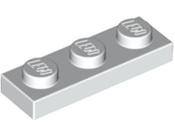 Plate 1 x 3, White (3623 / 362301)