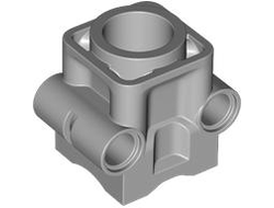 Technic Engine Cylinder, Smooth, Light Bluish Gray (6608 6508516)