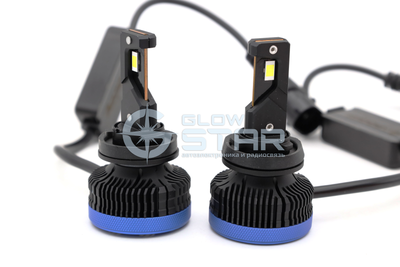 Светодиодные лампы H11/H8/H9 Aozoom P5 с радиатором, 12V, 35W, 6000K, чип Korea WT35