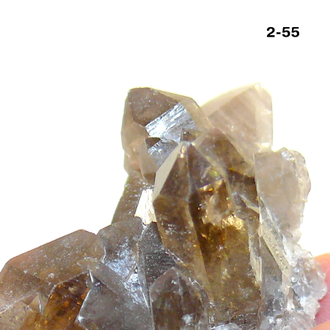 Раухтопаз натуральный (микро-друза) Казахстан №2-55: 24,1г - 55*27*28мм