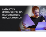 Разработка организационно-распорядительной документации