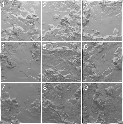 Панно гипсовое BASALT артикул SPN9