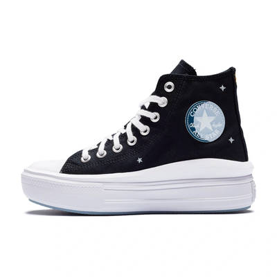 Converse Move Black White Orange