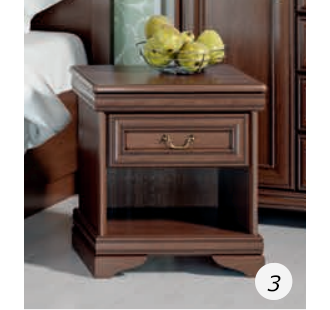 Мебель для спальни "КОРТАНА-4", 3-дв. шкаф | Цвет: Орех |
