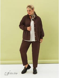 Silver String осень 2017: платья, блузы, туники, брюки, юбки, летние пальто больших размеров