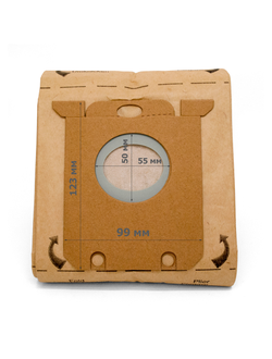 Набор пылесборников 5 шт универсальные одноразовые с фильтром моторным в наборе тип E201S, E201B