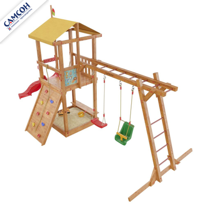 ДЕТСКАЯ ДЕРЕВЯННАЯ ИГРОВАЯ ПЛОЩАДКА САМСОН МАДАГАСКАР в Воронеже