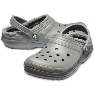 CROCS CLASSIC LINED CLOG УТЕПЛЕННЫЕ СЕРЫЕ