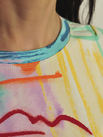 Футболка Арт: 661-0324-пальма