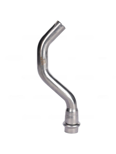 Обвод ROMMER однораструбный НПр, 15 из нержавеющей стали прессовой