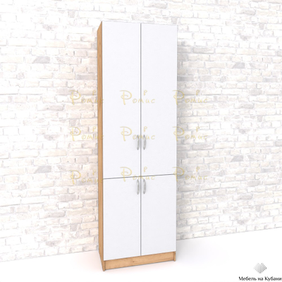 Дуб золотой / Белый тисненый