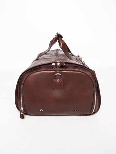 Кожаный портплед / дорожная сумка Milano Premium 
brown (арт. 4035-53)